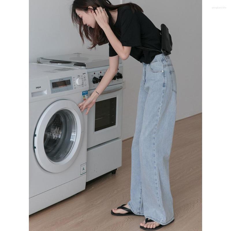 Women' Jeans Woman Pants Princess' Summer Light-Colored Loose High Waist Straight Ice Oxygen Bar For Women, Black
Women' Jeans Woman Pants Princess' Summer Light-Colored Loose High Waist Straight Ice Oxygen Bar For Women, Black