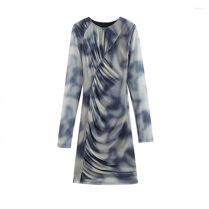 Casual Dresses ZATRHMBM Women 2023 Spring Fashion Printed Tulle Mini Dress Vintage O-Neck Long Sleeves Elegant Female Vestidos Mujer, Photo color
Casual Dresses ZATRHMBM Women 2023 Spring Fashion Printed Tulle Mini Dress Vintage O-Neck Long Sleeves Elegant Female Vestidos Mujer, Photo color