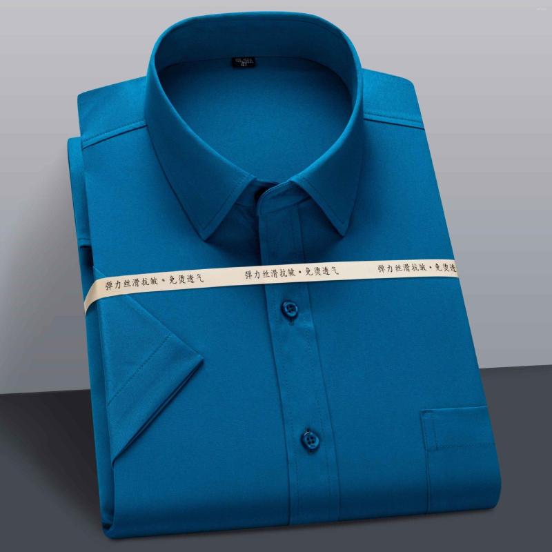 Men's Casual Shirts 2023 Summer Men Short-sleeved Stretch Shirt Solid Color Business Loose Anti-wrinkle Male Soft Comfortable Brand Top, Dxtl01
Men's Casual Shirts 2023 Summer Men Short-sleeved Stretch Shirt Solid Color Business Loose Anti-wrinkle Male Soft Comfortable Brand Top, Dxtl01