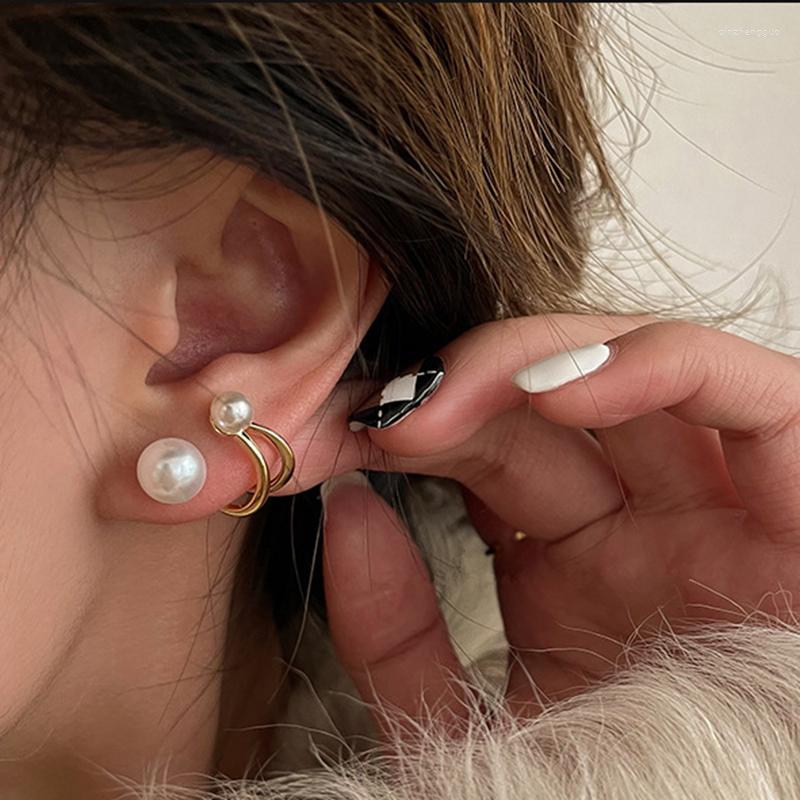 Backs Earrings Detachable Imitation Pearl Clip For Women Gold Color Cartilage Ear Cuffs Simple Fashionable Accessories Jewelry KAE287
Backs Earrings Detachable Imitation Pearl Clip For Women Gold Color Cartilage Ear Cuffs Simple Fashionable Accessories Jewelry KAE287