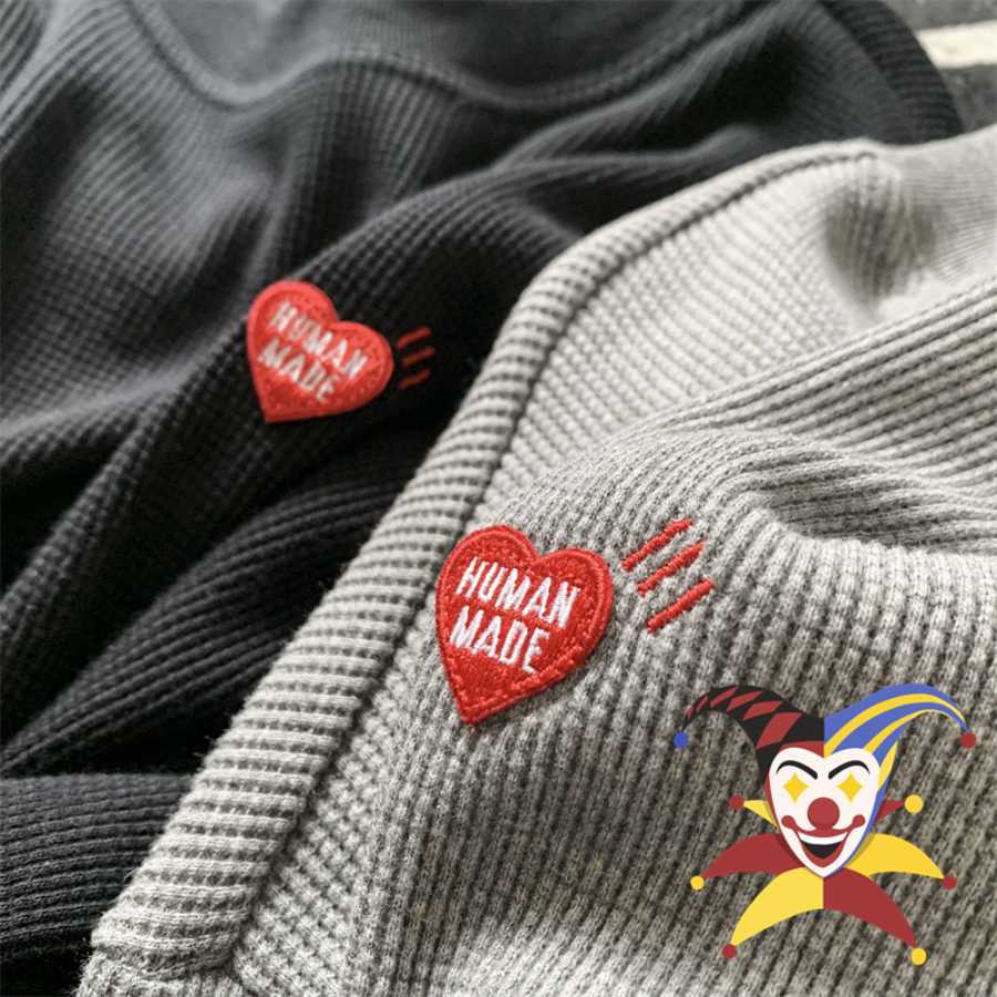 Men's T-Shirts Human Made T Shirt Men Women 1 1 Best Quality Loose Heart Embroidered Long Sleeve TEE T-shirt L230317, 13
Men's T-Shirts Human Made T Shirt Men Women 1 1 Best Quality Loose Heart Embroidered Long Sleeve TEE T-shirt L230317, 13