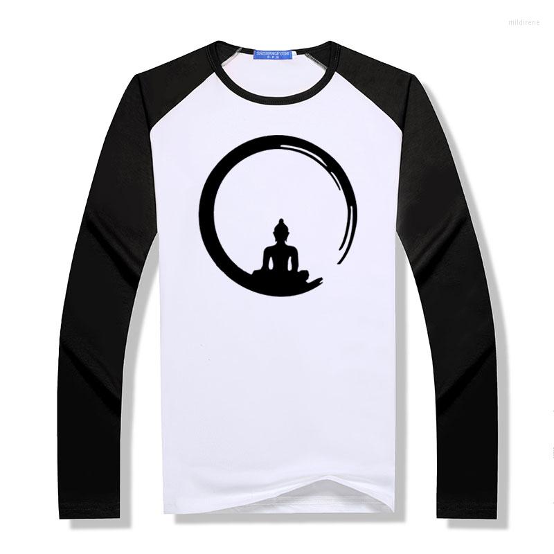 Men's T Shirts Modal Long Sleeve Custom Zen Meditation Buddha Shirt Geek His And Hers Bottoming T-shirts O Neck Raglan Tees, 16
Men's T Shirts Modal Long Sleeve Custom Zen Meditation Buddha Shirt Geek His And Hers Bottoming T-shirts O Neck Raglan Tees, 16
