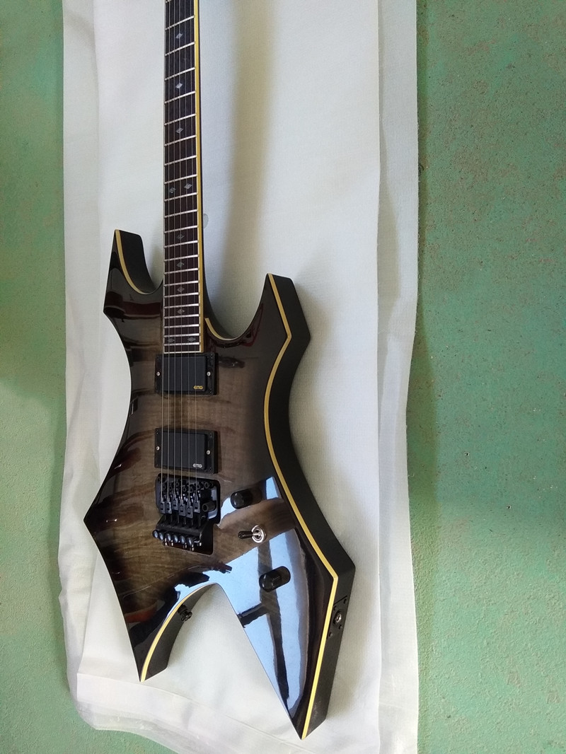 Electric guitar 6-strings customize Vintage gutars Alien strange 
Electric guitar 6-strings customize Vintage gutars Alien strange