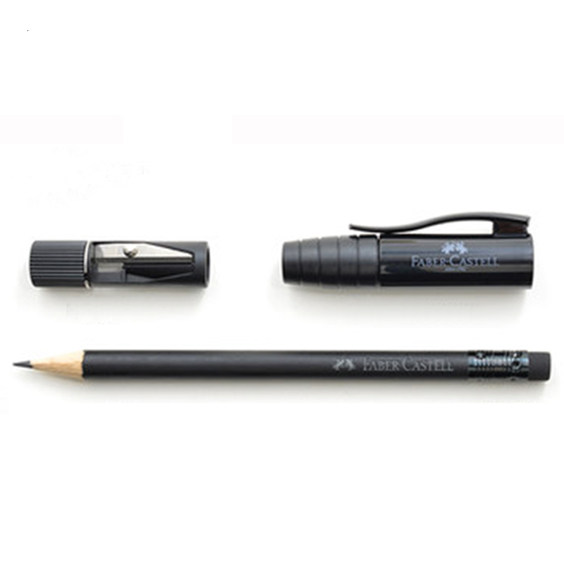 Pencils 2pcs/lot FABE- CASTELL 1829 perfect pencil extender sharpener cap 1829 Four in One set learning stationery 230317