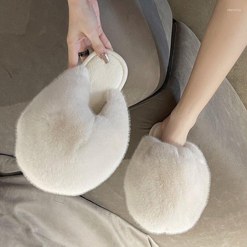 Slippers Simple Comfortable Plush Flat Women's Home Spring Autumn Leisure Fairy Cute Fluffy Mao Cotton, As show
Slippers Simple Comfortable Plush Flat Women's Home Spring Autumn Leisure Fairy Cute Fluffy Mao Cotton, As show
