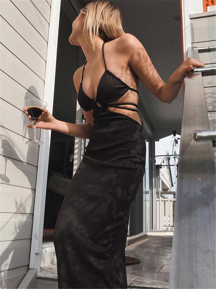 Casual Dresses Tossy Women Hollow Out V-neck Backless Knitted Dress Ladies Sleeveless Tunic Fashion Sexy Club Party Beach Outwears, Green
Casual Dresses Tossy Women Hollow Out V-neck Backless Knitted Dress Ladies Sleeveless Tunic Fashion Sexy Club Party Beach Outwears, Green