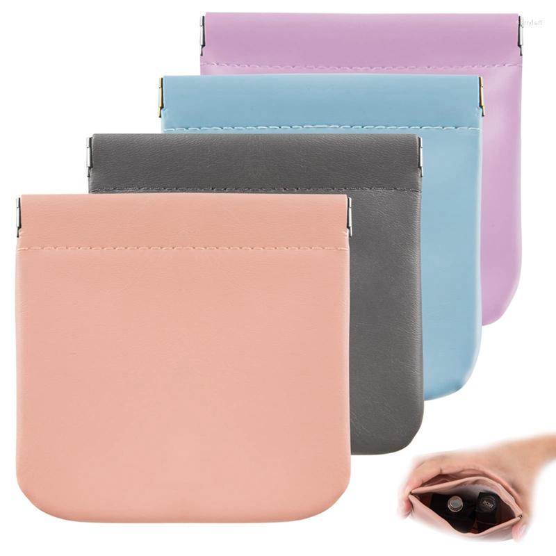 Cosmetic Bags 4Pcs Automatic Closing Lipstick Pouch PU Leather Cable Organizer Bag Coins Keys Jewelry Storage, As shown
Cosmetic Bags 4Pcs Automatic Closing Lipstick Pouch PU Leather Cable Organizer Bag Coins Keys Jewelry Storage, As shown