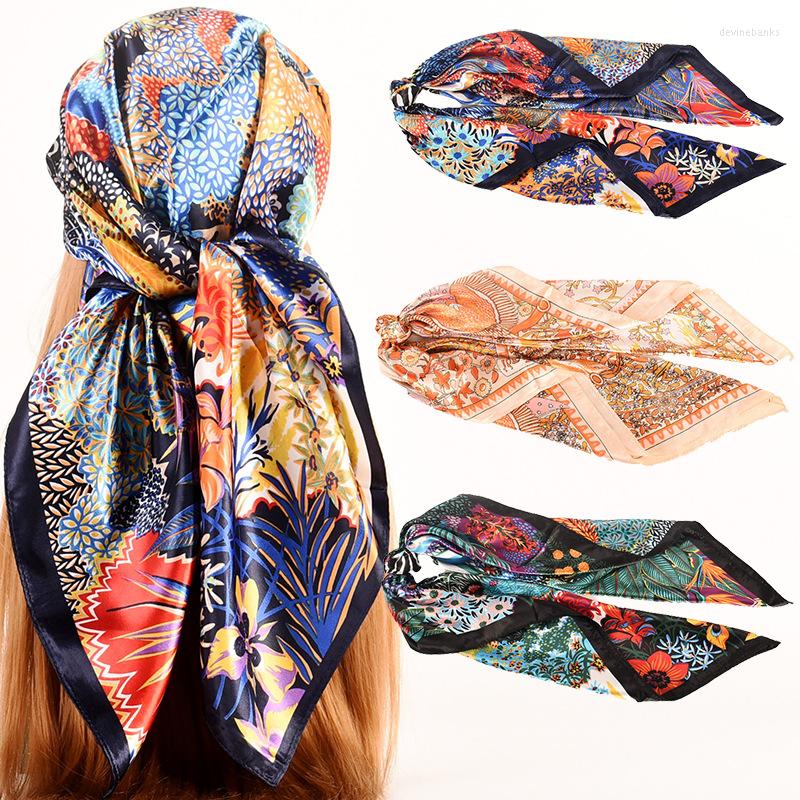 Scarves Female Silk Neck Scarf Luxury Printed Woman Hair Foulards Head Band Shawls And Wraps Neckerchief Women Bandanas
Scarves Female Silk Neck Scarf Luxury Printed Woman Hair Foulards Head Band Shawls And Wraps Neckerchief Women Bandanas