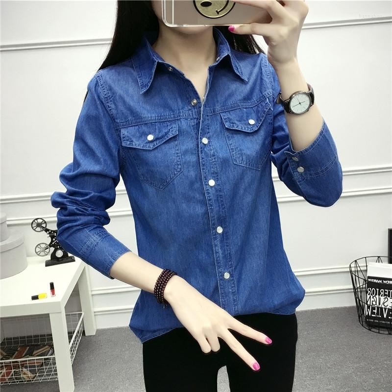 Women' Blouses Blouse Women Shirt Denim Women' Long Sleeve Spring Autumn Clothing Blusas Ropa De Mujer, 608
Women' Blouses Blouse Women Shirt Denim Women' Long Sleeve Spring Autumn Clothing Blusas Ropa De Mujer, 608