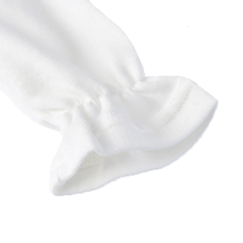 Kids Shirts Tou Baby Girls Lace Shirts Toddler Long sleeve white solid-color shirts Infant lovely top little girl spring clothes 6m-3y6M-4Y 230317