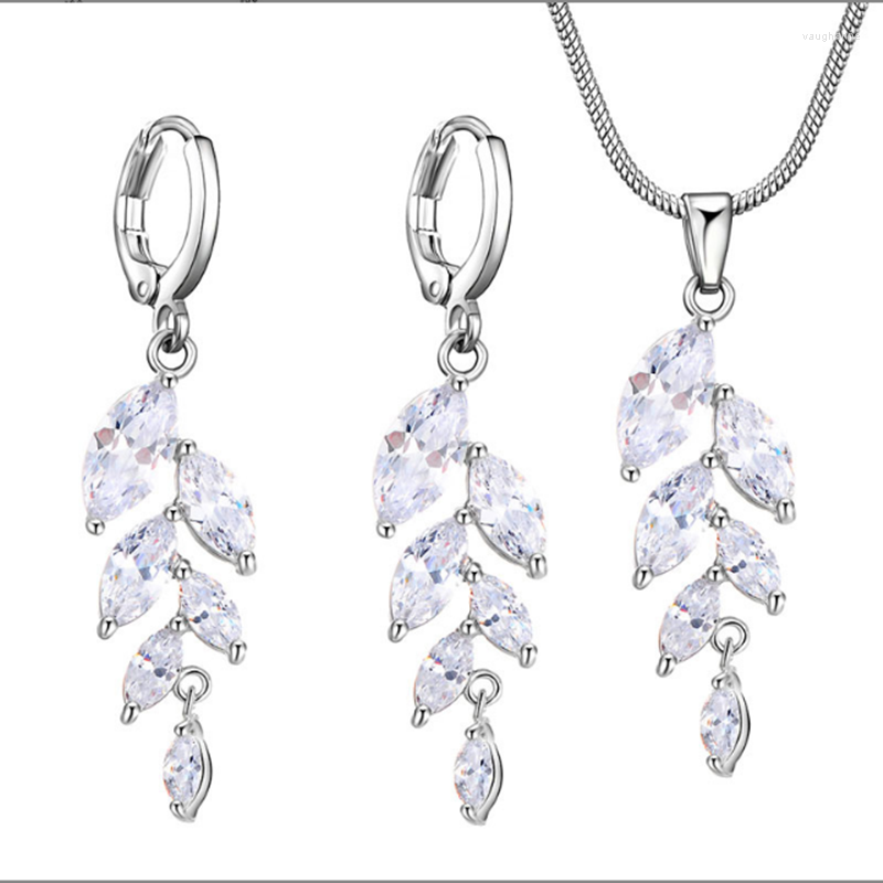 Necklace Earrings Set Grier Fashion Summer Rose Gold Zircon Wedding Earring For Women Crystal Gift Party White, Picture shown
Necklace Earrings Set Grier Fashion Summer Rose Gold Zircon Wedding Earring For Women Crystal Gift Party White, Picture shown