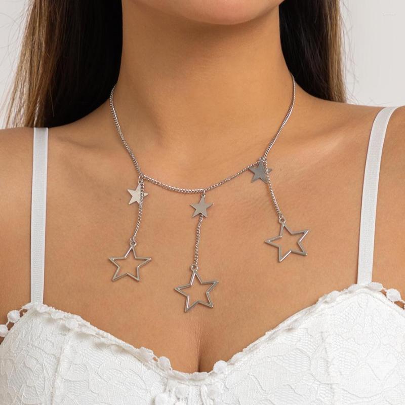 Pendant Necklaces Women's Star Necklace Jewelry Collar Chain Little Punk Style Tassel Simple Sweet Cool Alloy For Women V
Pendant Necklaces Women's Star Necklace Jewelry Collar Chain Little Punk Style Tassel Simple Sweet Cool Alloy For Women V