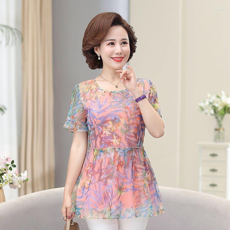 Women's Blouses Tunic Tops Summer 3XL 4XL Clothing For Women 5xl Chiffon Floral Elegant Blouse Short Sleeve Ladies Loose Casual Shirts, Green
Women's Blouses Tunic Tops Summer 3XL 4XL Clothing For Women 5xl Chiffon Floral Elegant Blouse Short Sleeve Ladies Loose Casual Shirts, Green
