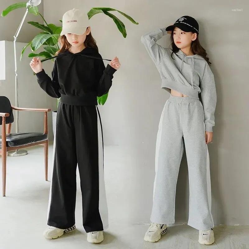 Clothing Sets Spring And Autumn Girls Sweater Pants 2Pcs College Tracksuit Kids Outfits Children Clothes Set For 3-13Y, Black
Clothing Sets Spring And Autumn Girls Sweater Pants 2Pcs College Tracksuit Kids Outfits Children Clothes Set For 3-13Y, Black