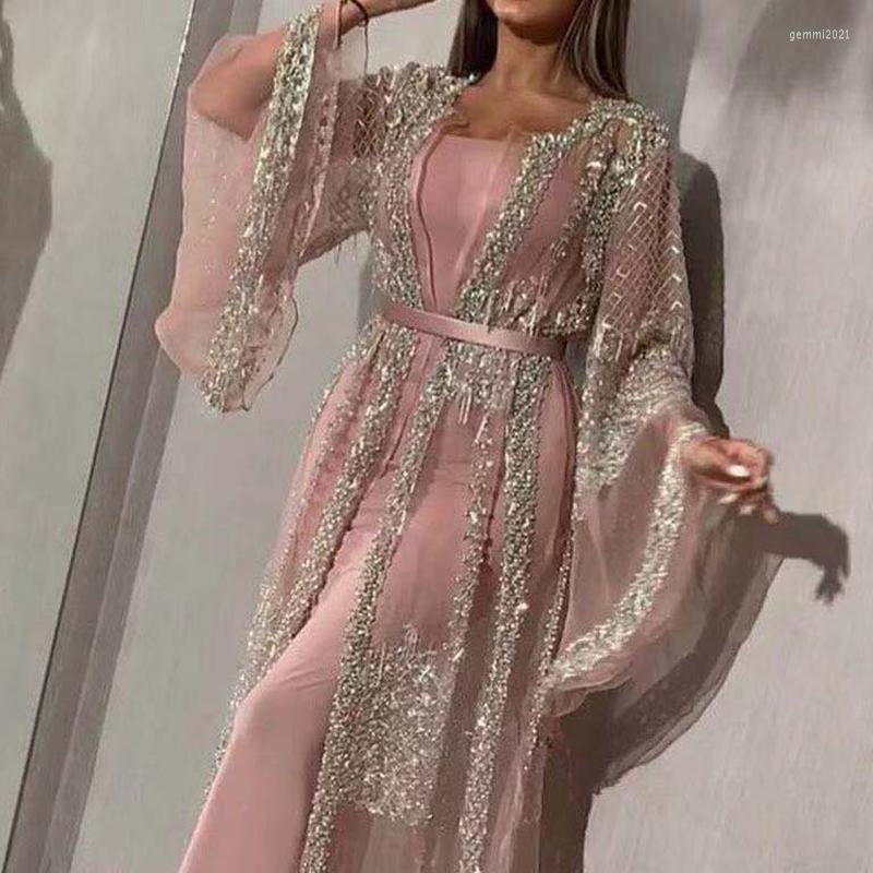 Casual Dresses Ladies Sexy Wedding Long Party Dress Elegant Gorgeous Shiny Women Evening Fashion Stitching Flare Sleeve Slit Maxi, 01 pink
Casual Dresses Ladies Sexy Wedding Long Party Dress Elegant Gorgeous Shiny Women Evening Fashion Stitching Flare Sleeve Slit Maxi, 01 pink