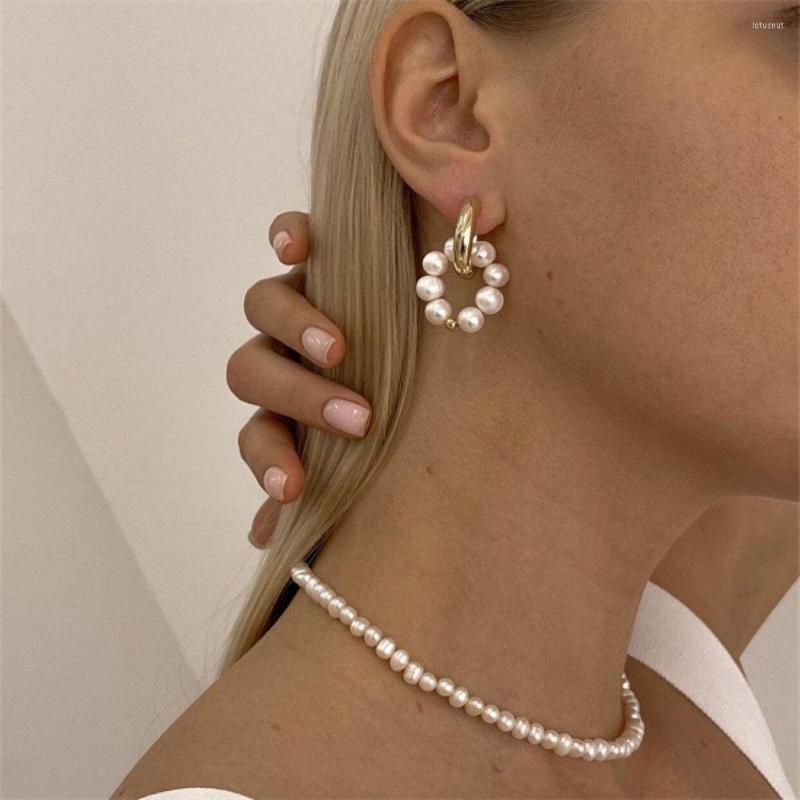 Choker Fashion Vintage Irregular Baroque Pearl Necklace Gold Plated Chunky Link Chain Layered Necklaces For Women Ladies
Choker Fashion Vintage Irregular Baroque Pearl Necklace Gold Plated Chunky Link Chain Layered Necklaces For Women Ladies