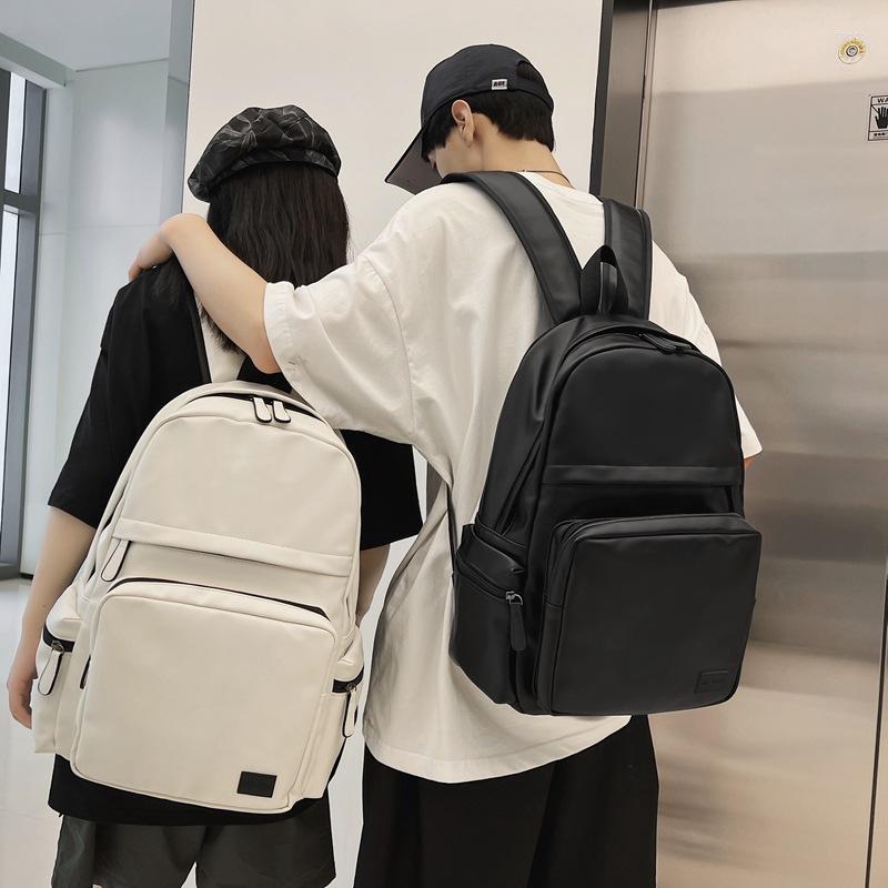 Backpack Unisex Trend Leather Large Capacity Men Women Classic Japan Style Solid Simple Casual School Bag 2023, Brown
Backpack Unisex Trend Leather Large Capacity Men Women Classic Japan Style Solid Simple Casual School Bag 2023, Brown