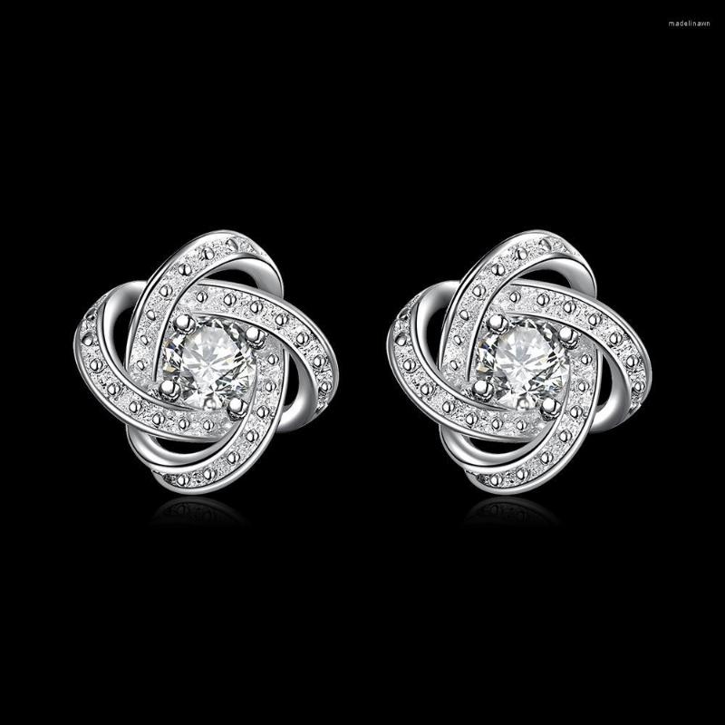 Stud Earrings 925 Sterling Silver Shiny Crystal Studs For Women Luxury Fashion Party Wedding Accessories Jewelry Christmas Gifts
Stud Earrings 925 Sterling Silver Shiny Crystal Studs For Women Luxury Fashion Party Wedding Accessories Jewelry Christmas Gifts