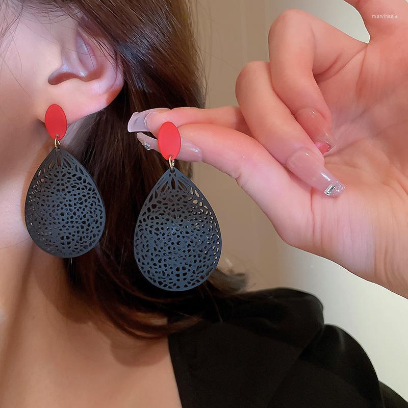 Dangle Earrings Fashion Black Geometric Hollow Water Drop Red Stud Women 2023 Trendy Jewelry Girls
Dangle Earrings Fashion Black Geometric Hollow Water Drop Red Stud Women 2023 Trendy Jewelry Girls