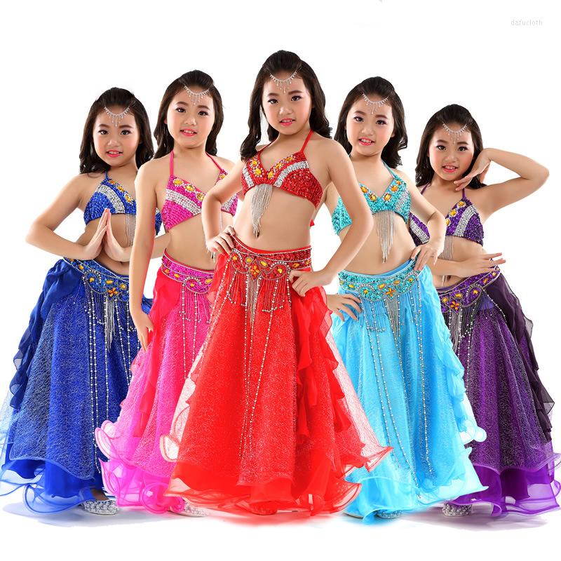 Stage Wear 2023 Performance Arrivals Children Dance Clothing Beaded Outfits Belly Costume Bra Belt Mesh Skirt #832, Silver
Stage Wear 2023 Performance Arrivals Children Dance Clothing Beaded Outfits Belly Costume Bra Belt Mesh Skirt #832, Silver