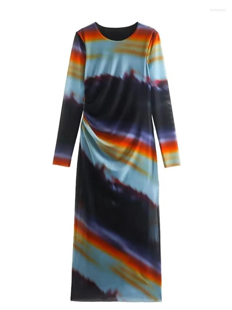 Casual Dresses Mesh Splicing Gradient Printed Dress Women' 2023 Spring Round Neck Long Sleeve Slim High Waist Tie-dye Female DF464, Aspictured
Casual Dresses Mesh Splicing Gradient Printed Dress Women' 2023 Spring Round Neck Long Sleeve Slim High Waist Tie-dye Female DF464, Aspictured