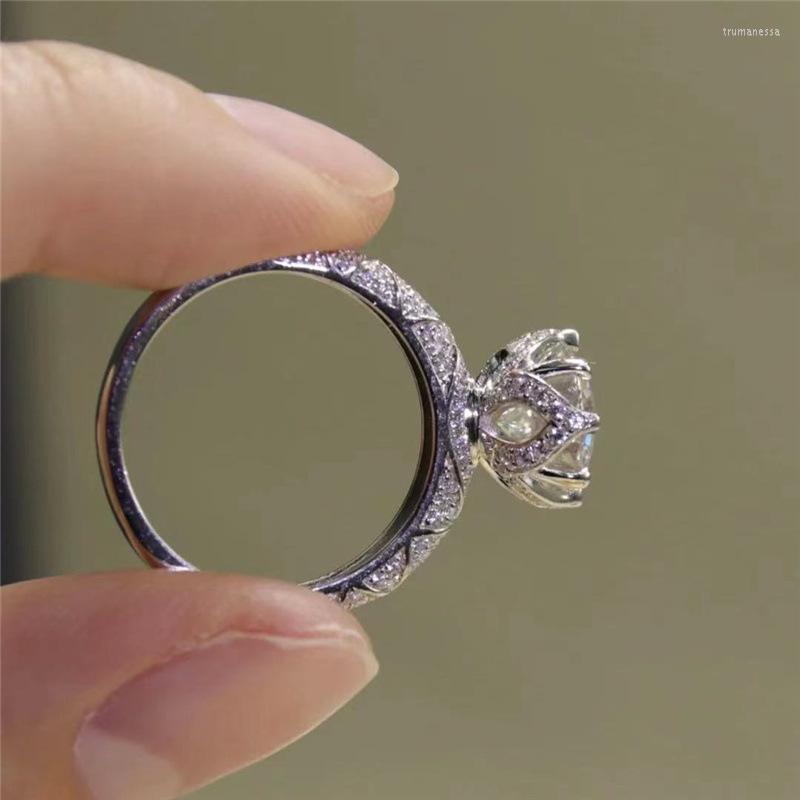 Cluster Rings 1ct D Color VVS1 Moissanite Diamond Ring Passed Detect No Fading And Allergies Bridal Wedding High Jewellery
Cluster Rings 1ct D Color VVS1 Moissanite Diamond Ring Passed Detect No Fading And Allergies Bridal Wedding High Jewellery