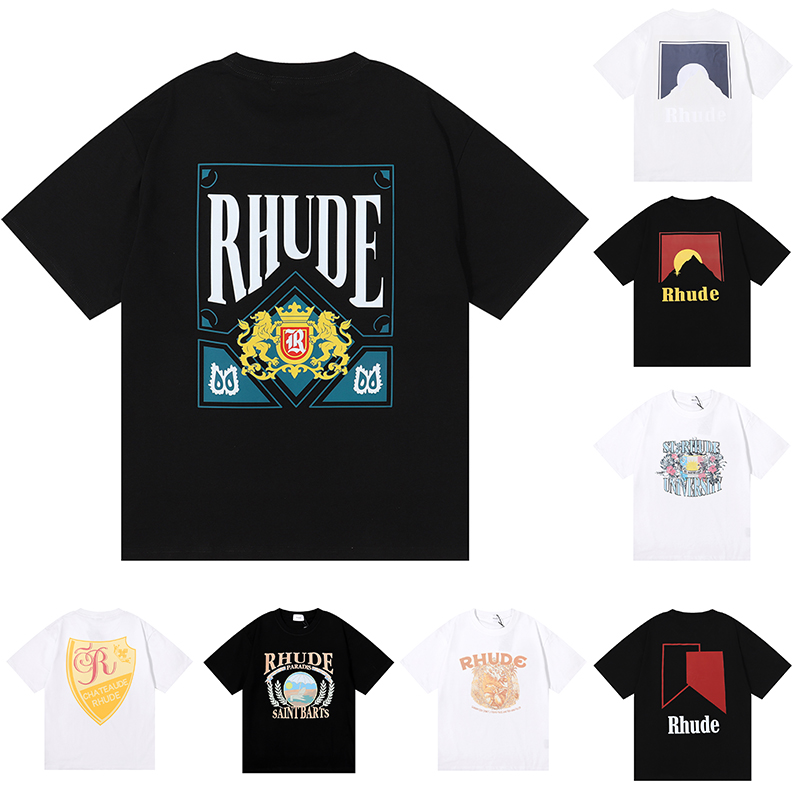 2023 Summer Mens T-Shirts Womens Rhudes Designer Shirts for Men Tops Letter Polos Embroidery T Shirt Clothing Short Sleeve Tshirt large Tees Size S-XL, 11
2023 Summer Mens T-Shirts Womens Rhudes Designer Shirts for Men Tops Letter Polos Embroidery T Shirt Clothing Short Sleeve Tshirt large Tees Size S-XL, 11