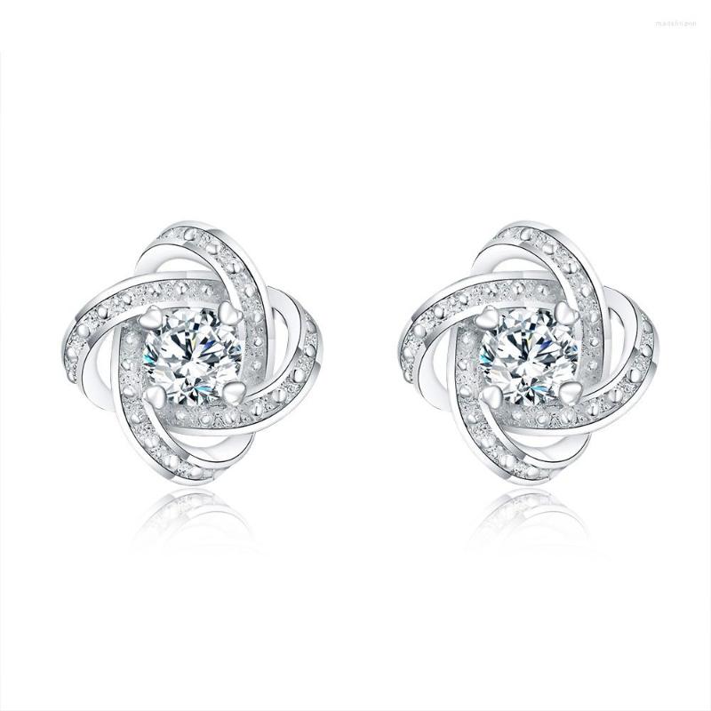 Stud Earrings Fine 925 Sterling Silver For Women Fashion Jewelry Christmas Gifts Shiny Crystal Ear Studs Wedding
Stud Earrings Fine 925 Sterling Silver For Women Fashion Jewelry Christmas Gifts Shiny Crystal Ear Studs Wedding