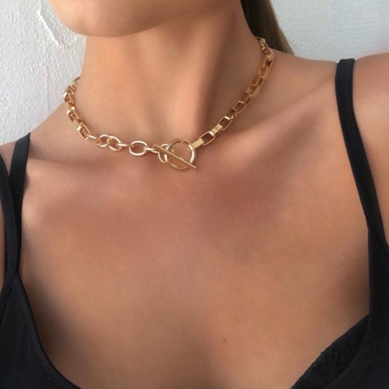 Chains EN Box Chain Toggle Clasp Gold Color Necklaces Mixed Linked Circle For Women Minimalist Choker Necklace Jewelry
Chains EN Box Chain Toggle Clasp Gold Color Necklaces Mixed Linked Circle For Women Minimalist Choker Necklace Jewelry