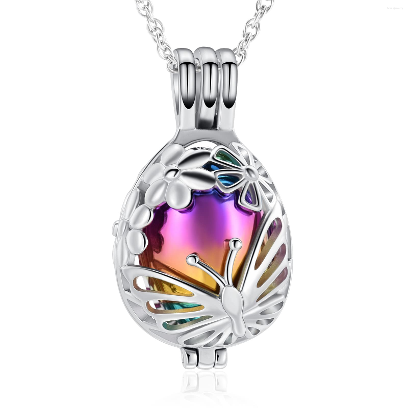 Pendant Necklaces Cremation Jewelry Butterfly Urn Necklace For Ashes Women Keepsake Locket Hollow
Pendant Necklaces Cremation Jewelry Butterfly Urn Necklace For Ashes Women Keepsake Locket Hollow