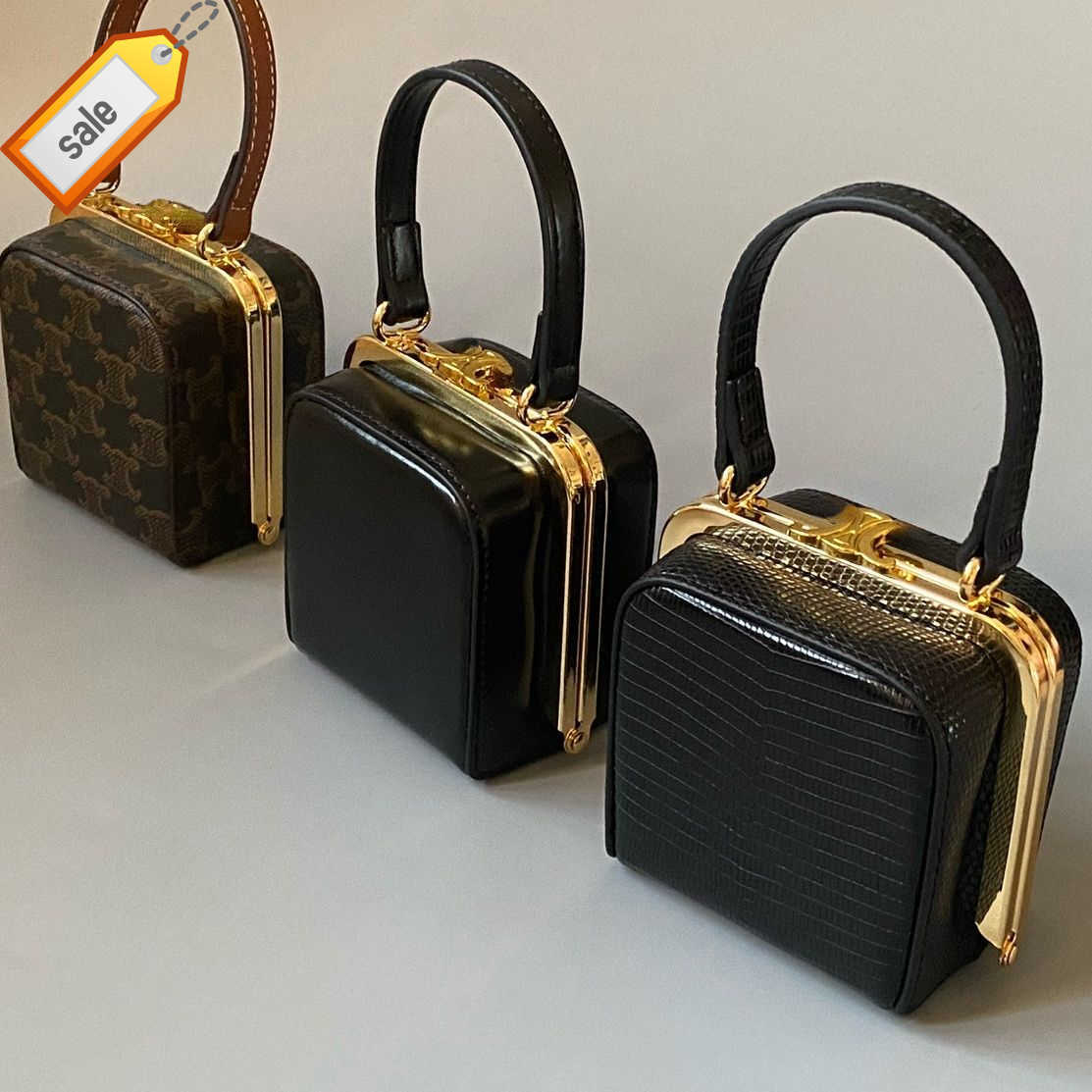 Luxurys Brand Designer Handbags Shoulder Bags Crossbody Bag Tote 2023 New Women's Fashion Retro Texture Leather Mini Small Square Bag Gift Box Factory Direct Sales, Black cowhide
Luxurys Brand Designer Handbags Shoulder Bags Crossbody Bag Tote 2023 New Women's Fashion Retro Texture Leather Mini Small Square Bag Gift Box Factory Direct Sales, Black cowhide