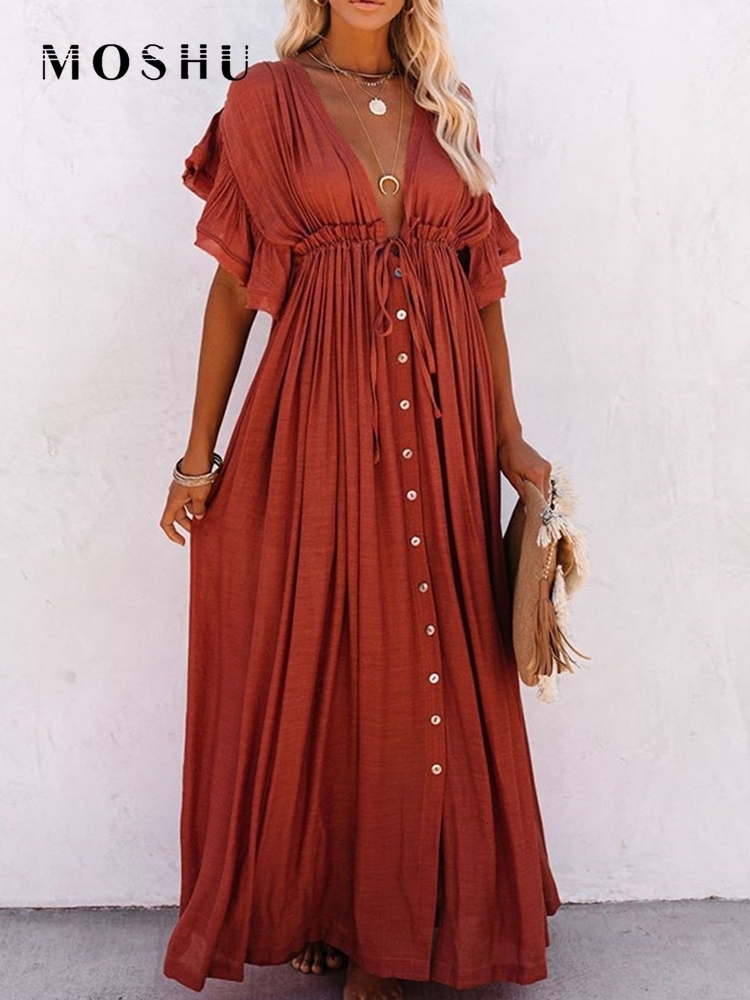 Casual Dresses Summer Beach Maxi Dress Women Boho Long Bikini Cover Up Dresses High Waist Casual V-Neck Sexy White Dresses Vestidos De Mujer 230316, Black
Casual Dresses Summer Beach Maxi Dress Women Boho Long Bikini Cover Up Dresses High Waist Casual V-Neck Sexy White Dresses Vestidos De Mujer 230316, Black
