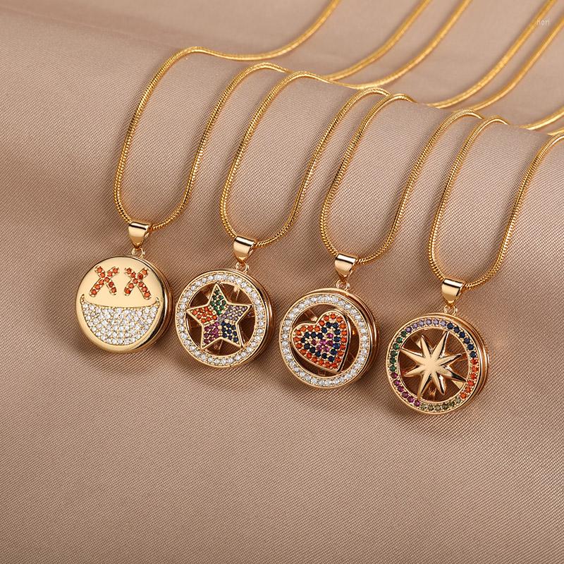Pendant Necklaces Stainless Steel Herringbone Chain Crystals Heart Necklace Luxury Jewelry Rhinestone Detachable Round
Pendant Necklaces Stainless Steel Herringbone Chain Crystals Heart Necklace Luxury Jewelry Rhinestone Detachable Round