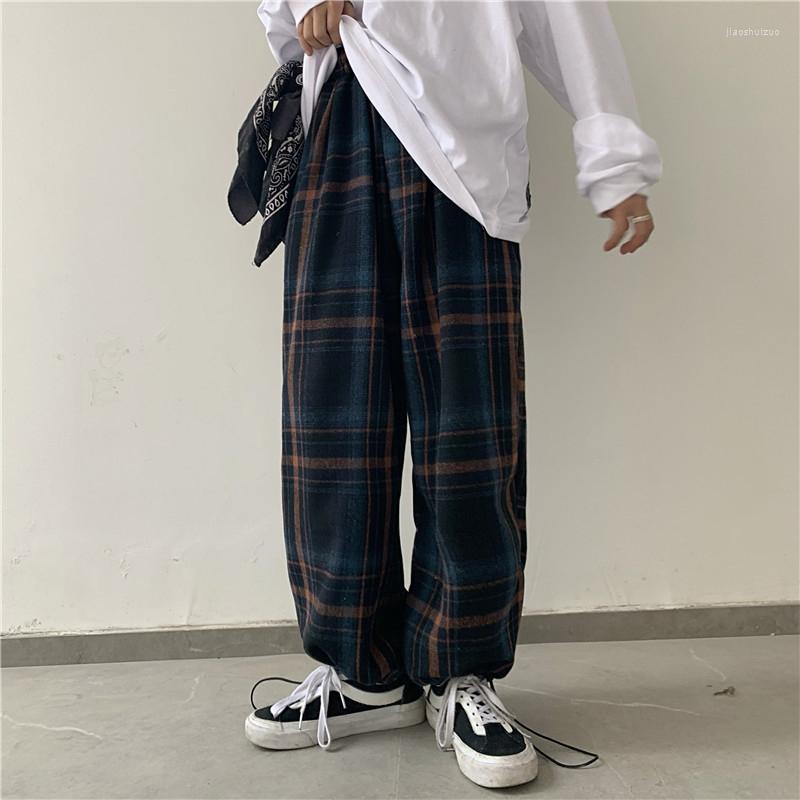 Women's Pants Women's Straight Elastic Waist Vintage Plaid Casual Drawstring Trousers Female 2023 Fall Winter Streetwear Wide Legs Pant, Royal blue lattice
Women's Pants Women's Straight Elastic Waist Vintage Plaid Casual Drawstring Trousers Female 2023 Fall Winter Streetwear Wide Legs Pant, Royal blue lattice