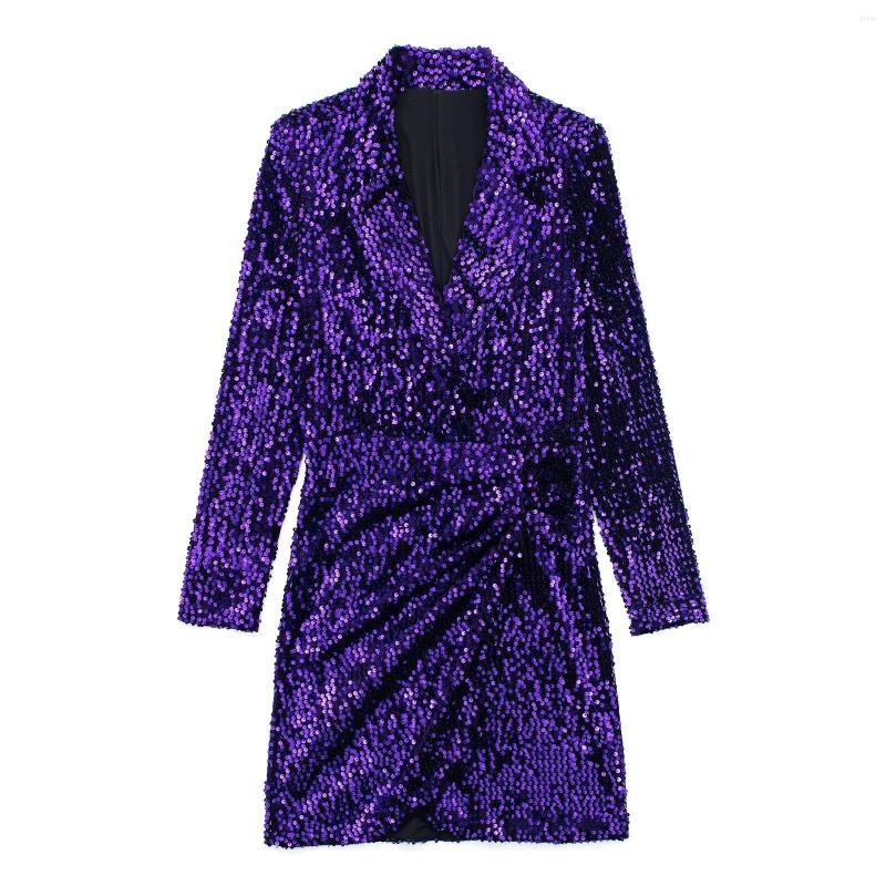 Casual Dresses Clothland Women Sequined Shiny Dress Wrap Style Cross V Neck Long Sleeve A Line Sexy Party Club Event Wear Mini QB570, Picture shown
Casual Dresses Clothland Women Sequined Shiny Dress Wrap Style Cross V Neck Long Sleeve A Line Sexy Party Club Event Wear Mini QB570, Picture shown