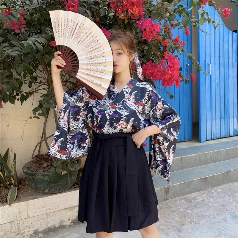 Ethnic Clothing Retro Japanese Style Vintage Haori Kawaii Girls Women Carp Kimono Dress For Party Yukata Asian Clothes Skirts Vestidos
Ethnic Clothing Retro Japanese Style Vintage Haori Kawaii Girls Women Carp Kimono Dress For Party Yukata Asian Clothes Skirts Vestidos