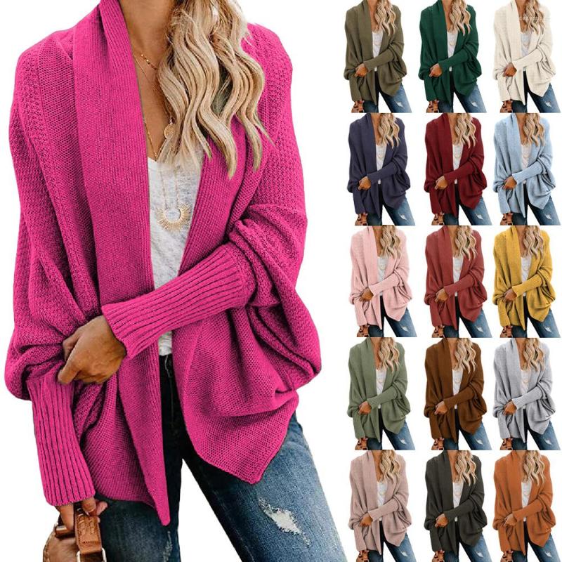 Women's Knits Fall Winter 2023 European And American Female Bat Sleeves Loose Knit Cardigan Multicolor Shawl Coat
Women's Knits Fall Winter 2023 European And American Female Bat Sleeves Loose Knit Cardigan Multicolor Shawl Coat