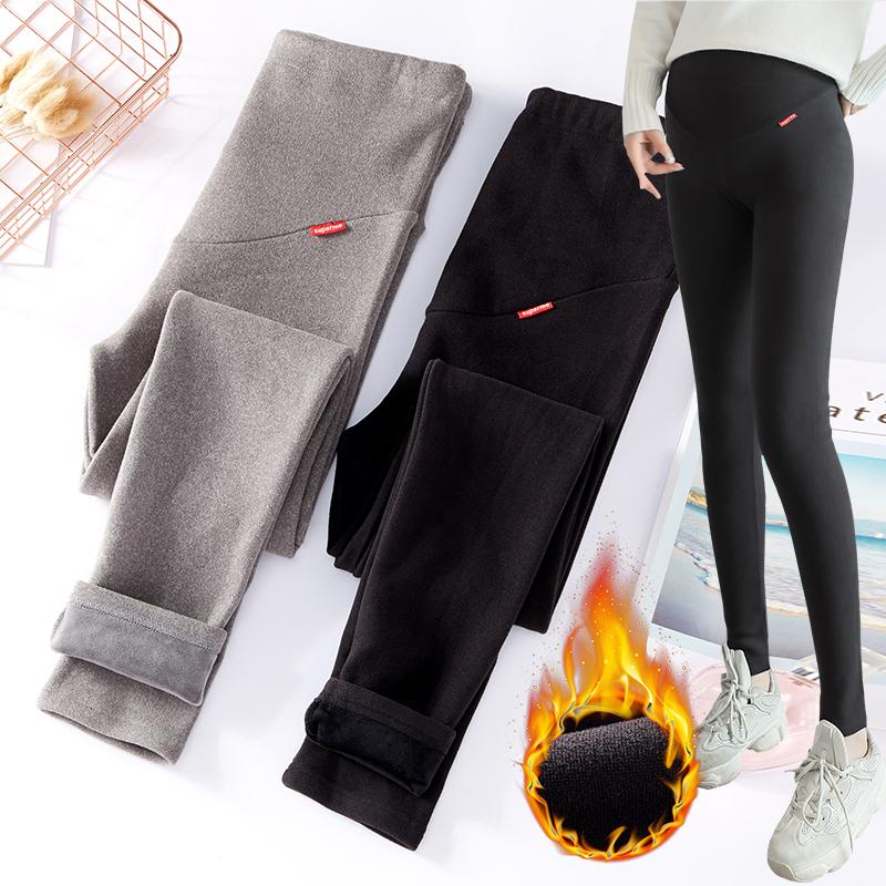 Maternity Bottoms 323# Autumn Winter Thicken Warm Plus Velvet Legging Pants Adjustable Belly Clothes For Pregnant Women Pregnancy, Black
Maternity Bottoms 323# Autumn Winter Thicken Warm Plus Velvet Legging Pants Adjustable Belly Clothes For Pregnant Women Pregnancy, Black