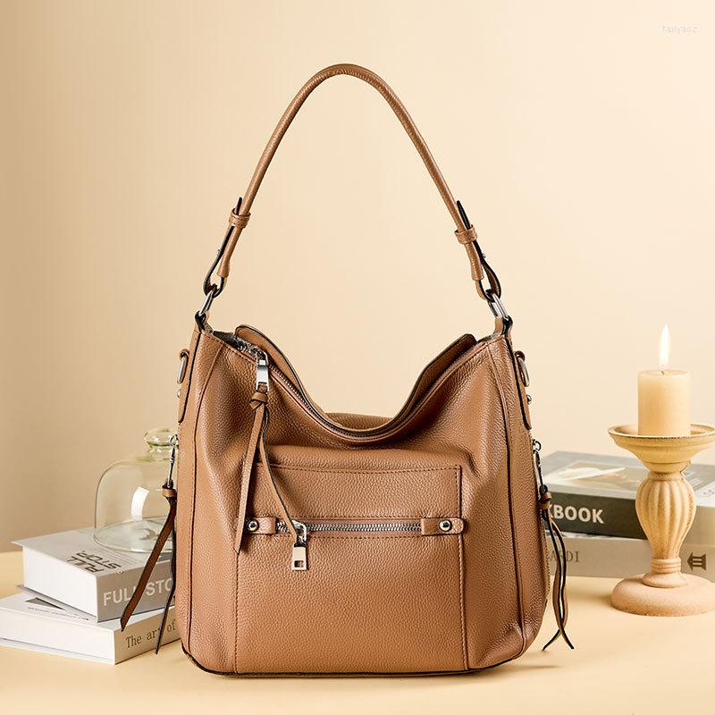 Evening Bags Women's Shoulder Bag Genuien Leather Casual Totes Large Capacity Handbag Female Vintage Lady Crossbody Messenger, Brown
Evening Bags Women's Shoulder Bag Genuien Leather Casual Totes Large Capacity Handbag Female Vintage Lady Crossbody Messenger, Brown