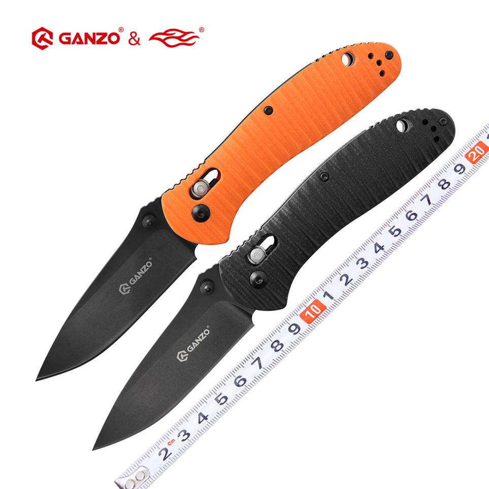 

Firebird Ganzo G7393P 58-60HRC 440C blade G10 handle folding knife outdoor tactical camping EDC tool Hunting Pocket Knife236T