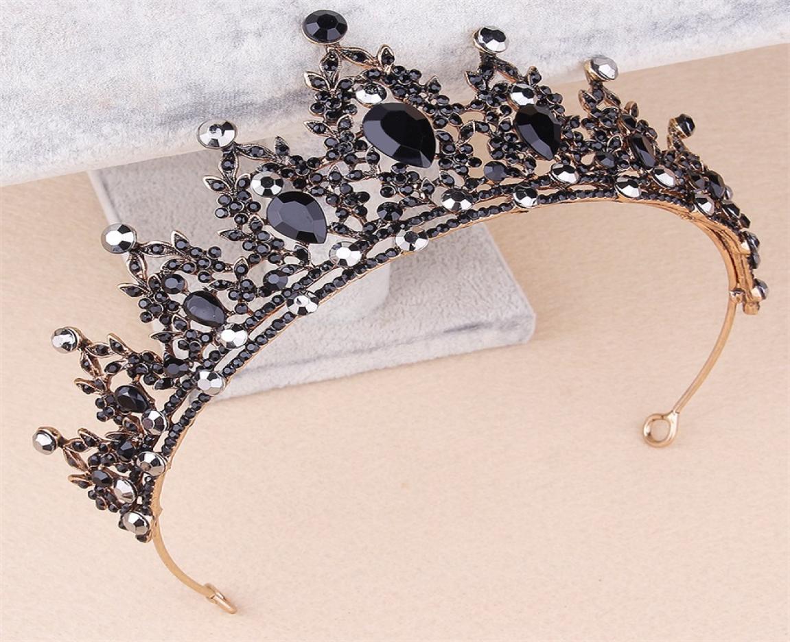 Luxury Headpieces Wedding Bridal Hair Accessories in Stock Bridal Crown Beaded Headdress Vintage Gold Black Diamond Halloween Part3080026
Luxury Headpieces Wedding Bridal Hair Accessories in Stock Bridal Crown Beaded Headdress Vintage Gold Black Diamond Halloween Part3080026