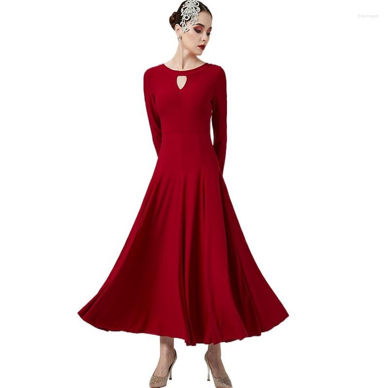 Stage Wear FLHY0267Z Long Sleeve O Neck Female Ballroom Dance Dress Women Modern Waltz Dances Tango Training Costume, Green
Stage Wear FLHY0267Z Long Sleeve O Neck Female Ballroom Dance Dress Women Modern Waltz Dances Tango Training Costume, Green