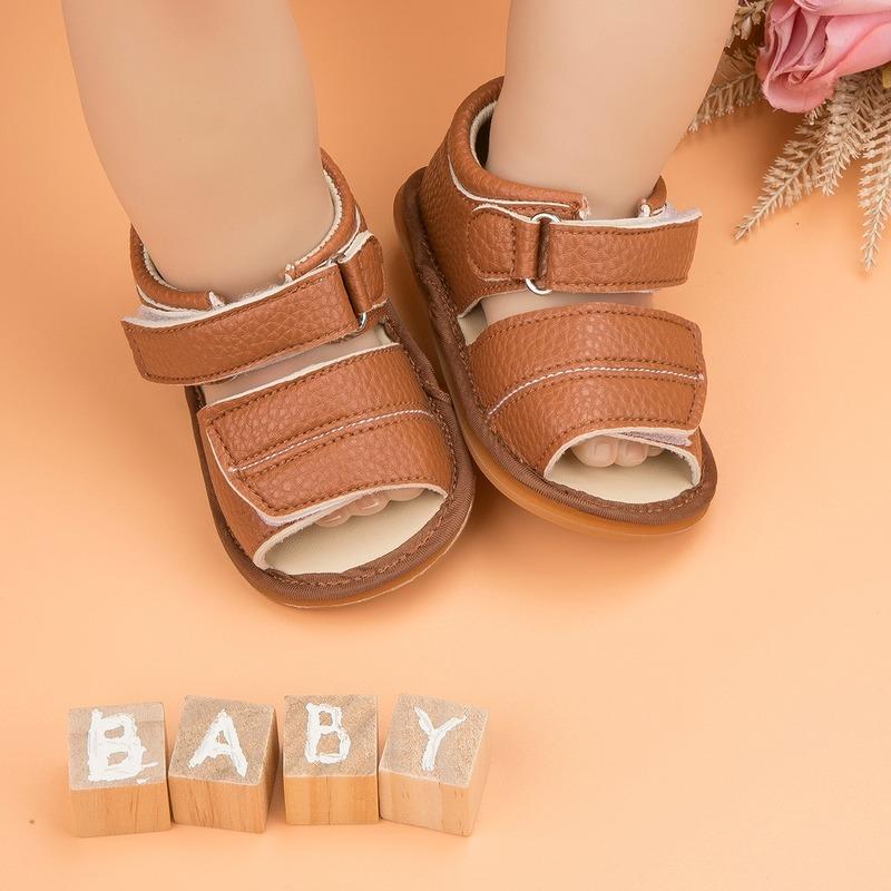 Sandals KIDSUN Baby Shoes Toddler Leather Rubber Sole Non-slip Soft Flat Girl Boy First Walkers Infant Crib -18M, Black
Sandals KIDSUN Baby Shoes Toddler Leather Rubber Sole Non-slip Soft Flat Girl Boy First Walkers Infant Crib -18M, Black