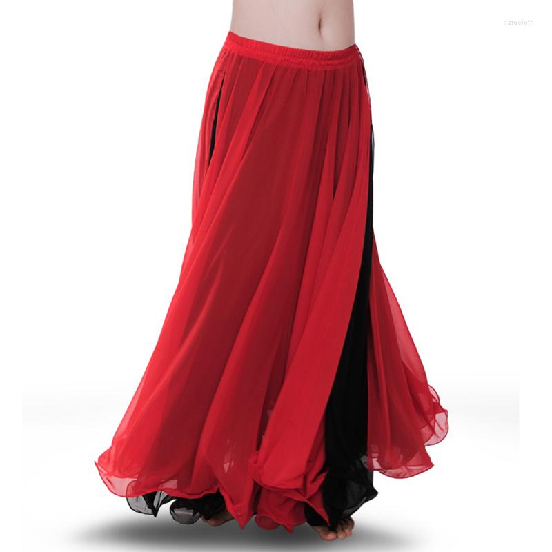 Stage Wear Performance Belly Dance Clothing Long Maxi Skirts Reversible 2-Layer Double Color Women Chiffon Skirt (without Belt), Purple fuchsia
Stage Wear Performance Belly Dance Clothing Long Maxi Skirts Reversible 2-Layer Double Color Women Chiffon Skirt (without Belt), Purple fuchsia