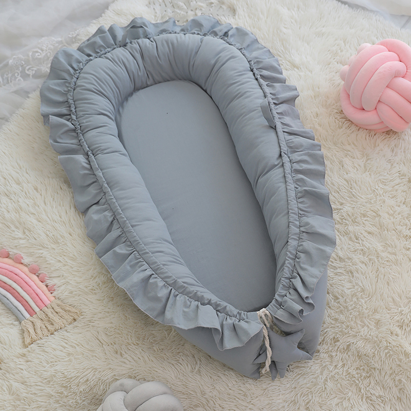 Bedding Sets Removable Sleeping Nest for Baby Bed Crib with Pillow Travel Playpen Cot Infant Toddler Infant Cradle Mattress 230317