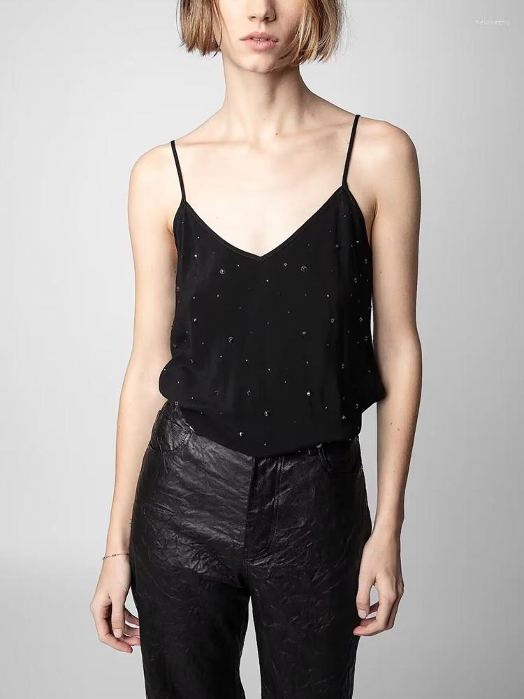 Women's Tanks Women Shiny Sling Tops Sleeveless V-neck Sexy Off-shoulder Backless Ladies Spring Summer 2023 Camisole, Camis
Women's Tanks Women Shiny Sling Tops Sleeveless V-neck Sexy Off-shoulder Backless Ladies Spring Summer 2023 Camisole, Camis