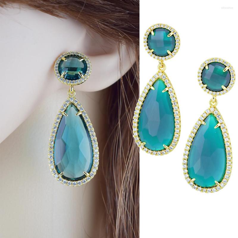 Dangle Earrings Vintage Gold Color Green Crystal For Women Wedding Party Waterdrop Statement Jewelry Trendy Drop Gift
Dangle Earrings Vintage Gold Color Green Crystal For Women Wedding Party Waterdrop Statement Jewelry Trendy Drop Gift