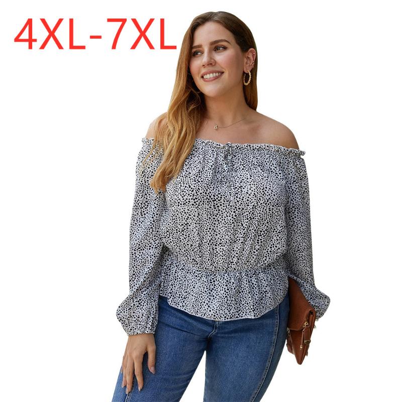 Women's Blouses & Shirts Spring Autumn Ladies Plus Size Tops For Women Large Blouse Long Sleeve Loose Casual Strapless Floral Shirt 5XL, Black
Women's Blouses & Shirts Spring Autumn Ladies Plus Size Tops For Women Large Blouse Long Sleeve Loose Casual Strapless Floral Shirt 5XL, Black