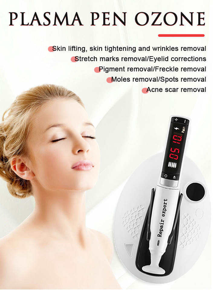 Professional Facial Beauty Pen Laser Skin Lifting Cold Plasma Ozone Shower Pen Beauty For Acne Treatment Deep Pore Cleaning Anti-aging Eyelid Lift Device
Professional Facial Beauty Pen Laser Skin Lifting Cold Plasma Ozone Shower Pen Beauty For Acne Treatment Deep Pore Cleaning Anti-aging Eyelid Lift Device