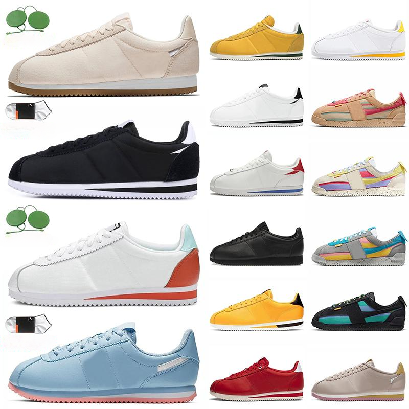 2022 2023 Wholesale Fashion Cortez Running Shoes with Socks Nylon Black White Leather Light Bone Blue Purple Union La x Cortezs Sesame Smoke Grey, C24 36-44
2022 2023 Wholesale Fashion Cortez Running Shoes with Socks Nylon Black White Leather Light Bone Blue Purple Union La x Cortezs Sesame Smoke Grey, C24 36-44